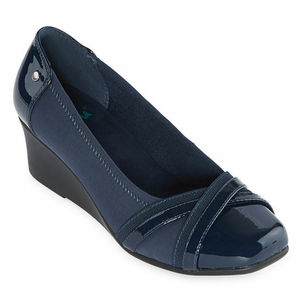 🔥YUU🔥Womens Mally Pumps Wedge Heel
